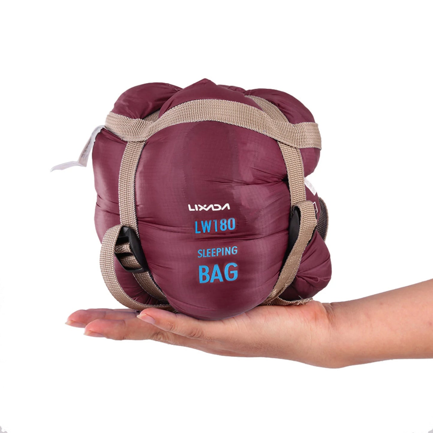 Outdoor Envelope Sleeping Bag Mini Ultralight Multifunction Travel Bag Hiking Camping Sleeping Bags Nylon 190 * 75cm lazy bag