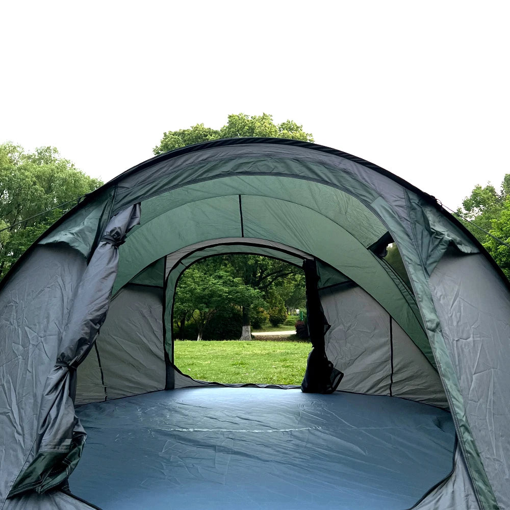 One tent for 5-8 people, camping tent, family tent, travel tent, waterproof and sun protection, suitable for camping and hiking