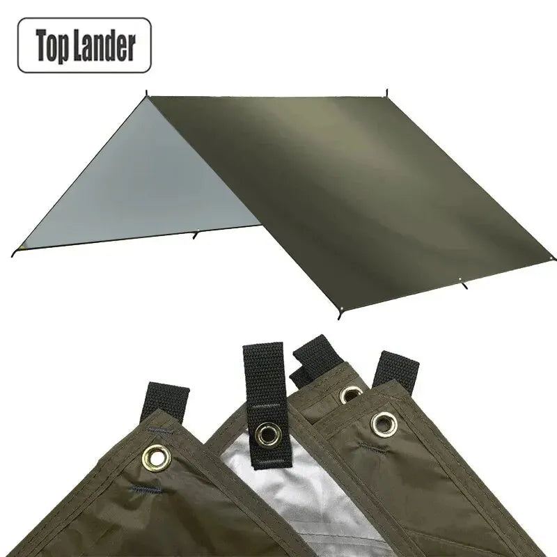 Camping Tarp Waterproof Tent Tourist Awning Shade Garden Canopy Beach Sunshade Outdoor Ultralight Sun Shelter
