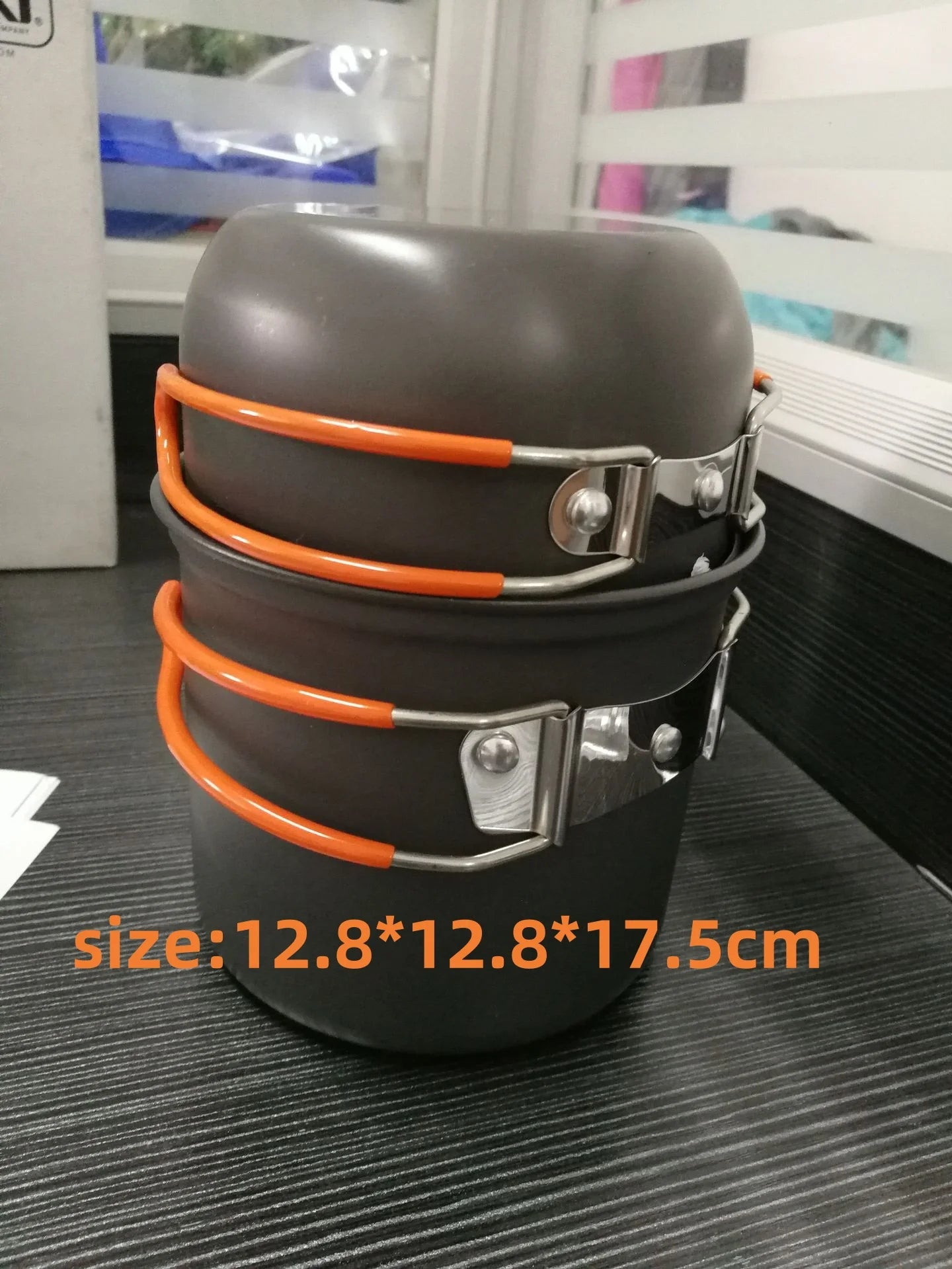 GH02 Folding Camping Tableware 5 in 1 Multifunctional Portable Cutlery Bottle Opener Can Opener Picnic Camping Equipment