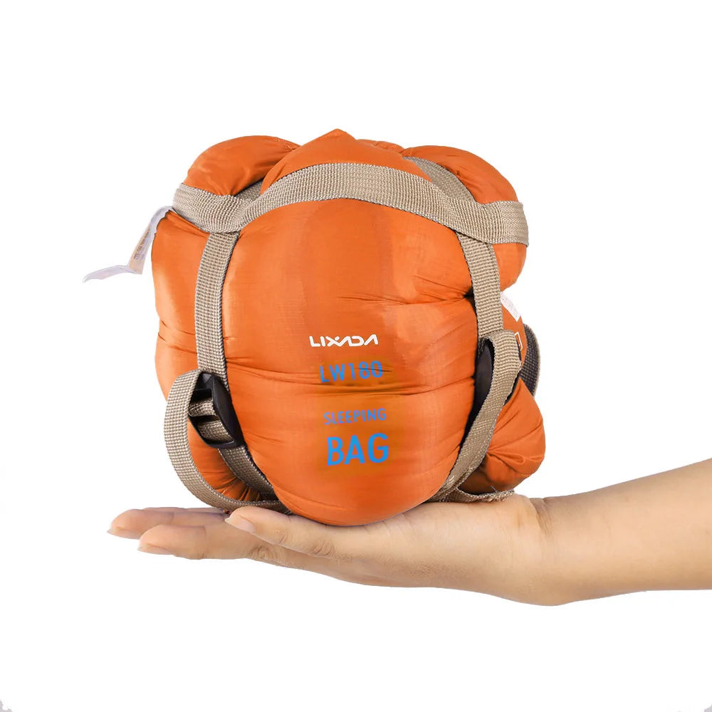 Outdoor Envelope Sleeping Bag Mini Ultralight Multifunction Travel Bag Hiking Camping Sleeping Bags Nylon 190 * 75cm lazy bag