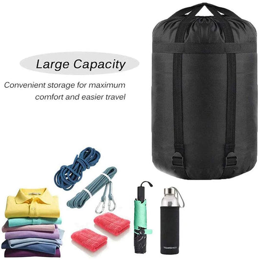Outdoor Waterproof Compression Storage Sleeping Bags 18L/45L Cover Sack Stuff Sack Organizer Clothes Camping Hiking Backpacking