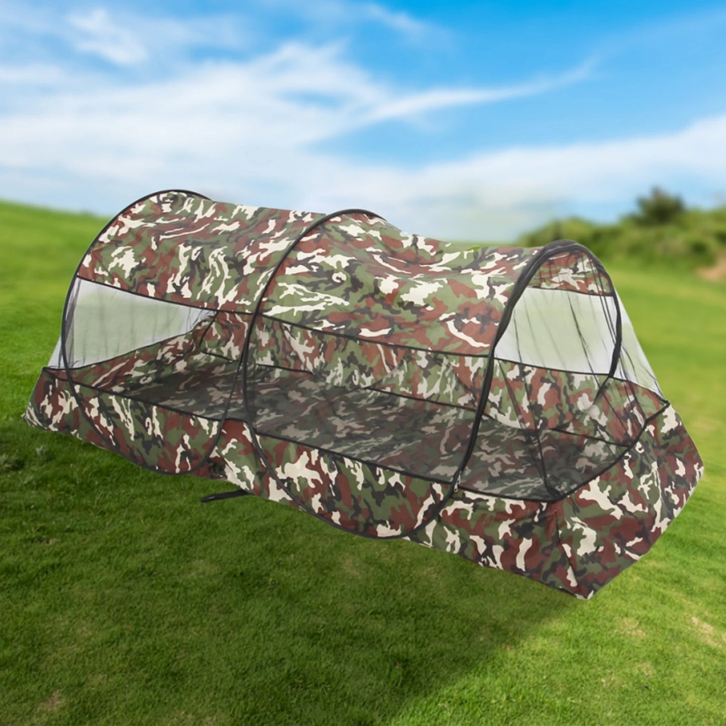 Comfortable, Durable, and Portable Outdoor Camping Hammock - Ideal for Tranquil and Undisturbed Nights Sleep in the Great Outdo