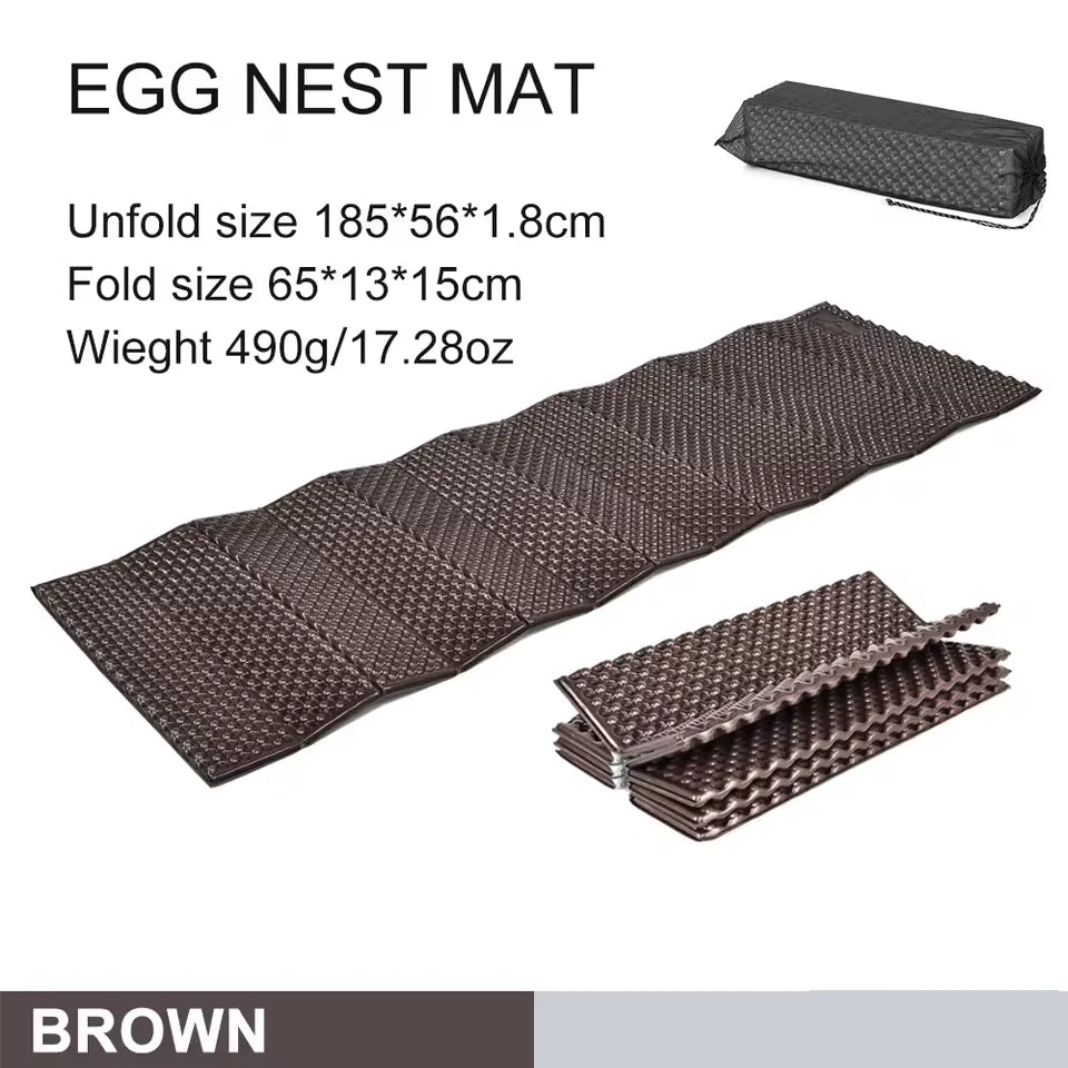 Camping Mat Portable Sleeping Pad Picnic Foam Bed Mattress Travel Trekking Equipment Blanket Waterproof Moistureproof Mat