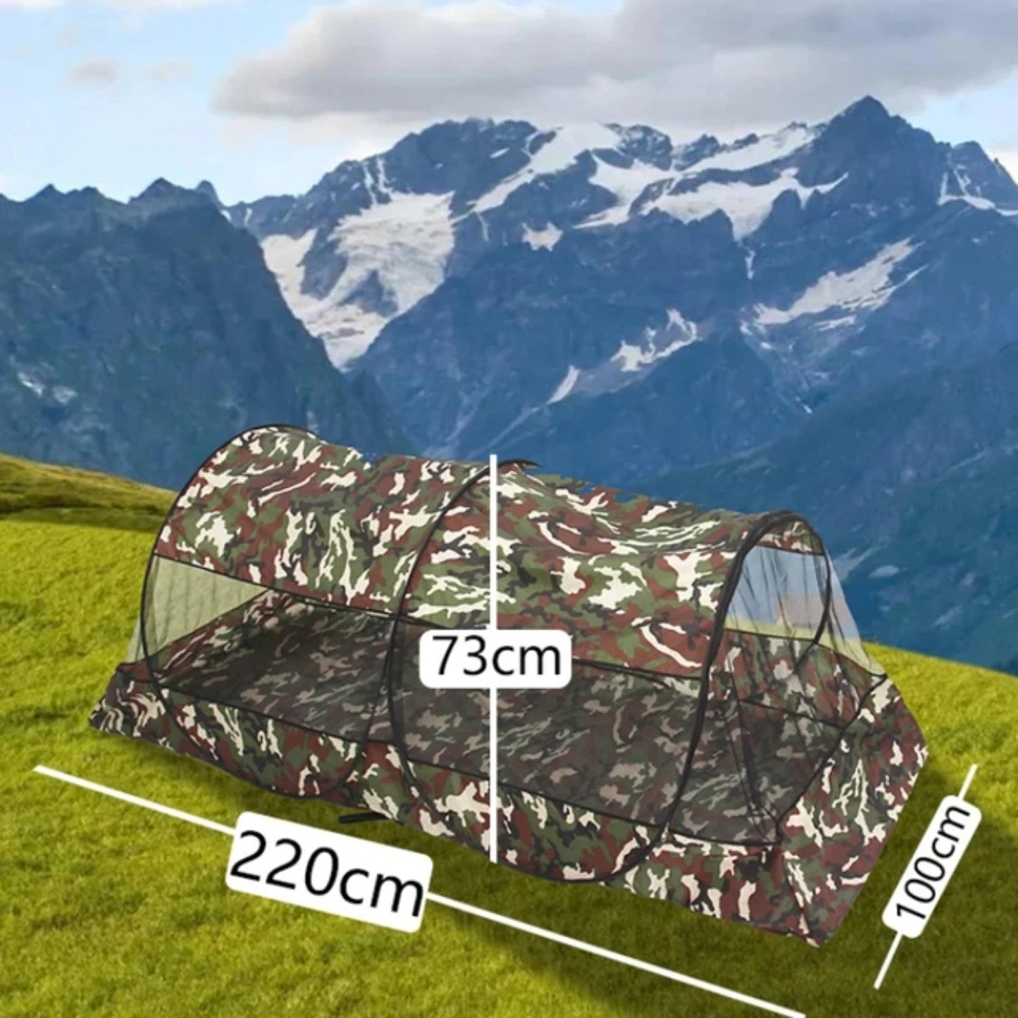 Comfortable, Durable, and Portable Outdoor Camping Hammock - Ideal for Tranquil and Undisturbed Nights Sleep in the Great Outdo