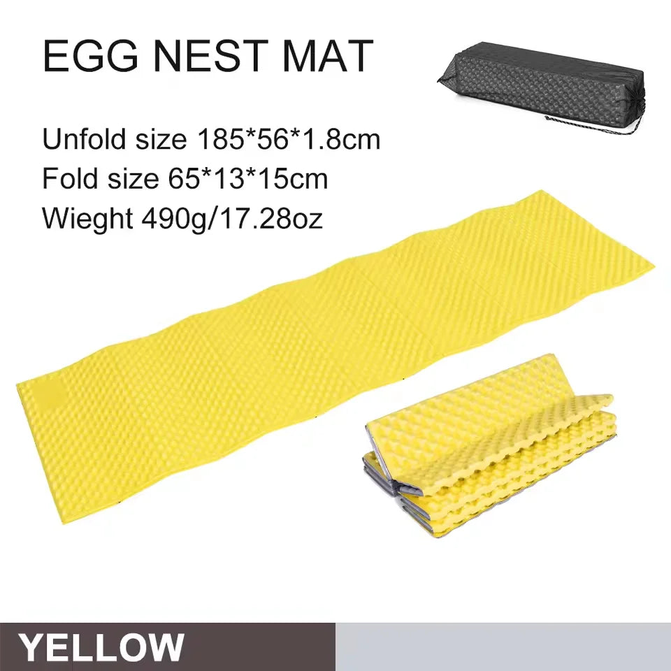 Camping Mat Portable Sleeping Pad Picnic Foam Bed Mattress Travel Trekking Equipment Blanket Waterproof Moistureproof Mat