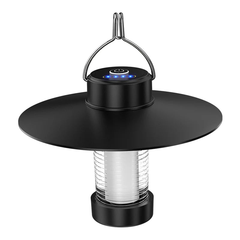 LED Camping Tent Lights Magnet Emergency Light Type-c Charging Camping Lantern Dimmable Hanging Lights for Outdoor Travel