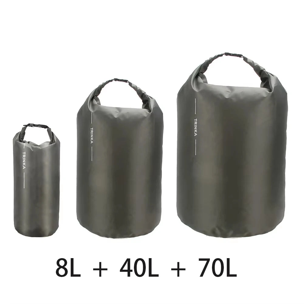 Outdoor Waterproof Compression Storage Sleeping Bags 18L/45L Cover Sack Stuff Sack Organizer Clothes Camping Hiking Backpacking