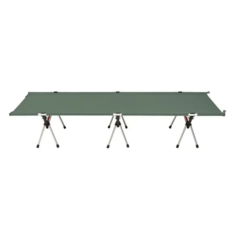 Outdoor camp cot, folding bed, mountain camping bed, portable, office lunch break bed