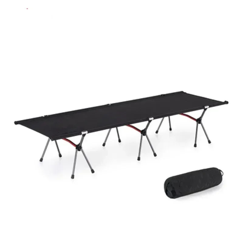 Outdoor camp cot, folding bed, mountain camping bed, portable, office lunch break bed